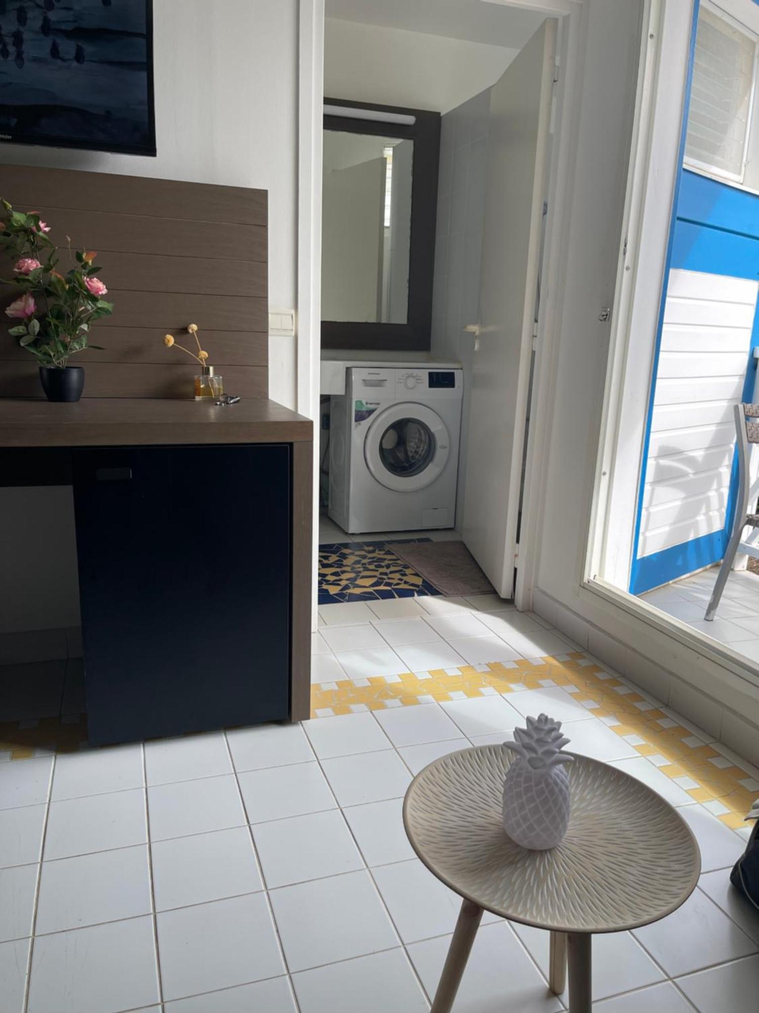 Studio 25 M Manganao Joela 4 Personnes Avec Machine A Laver (Adults Only) سانت فرانسوا المظهر الخارجي الصورة